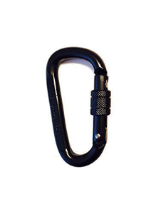 18KN Carabiner Clip Set (2-Pack) Locking D-Ring with Heavy Duty Steel –  GRIP TIPS, LLC