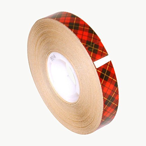 3M Scotch 924 ATG Tape: 1/2 in. x 36 yds. Beige (Clear Adhesive on Tan Liner) aka 